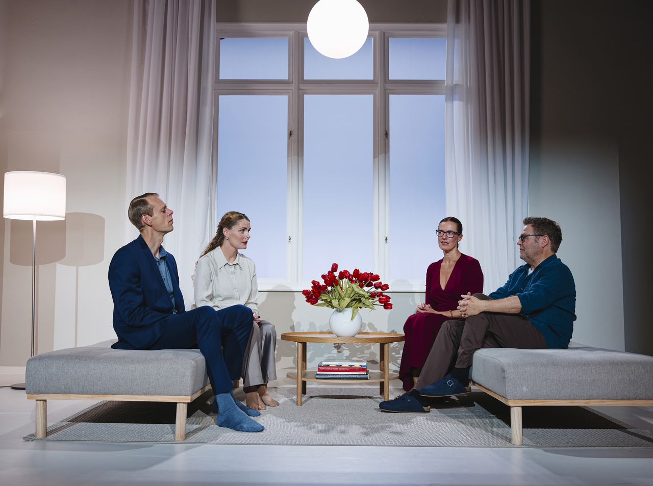 Blodbadets Gud,, Aarhus Teater, Foto Rumle Skafte