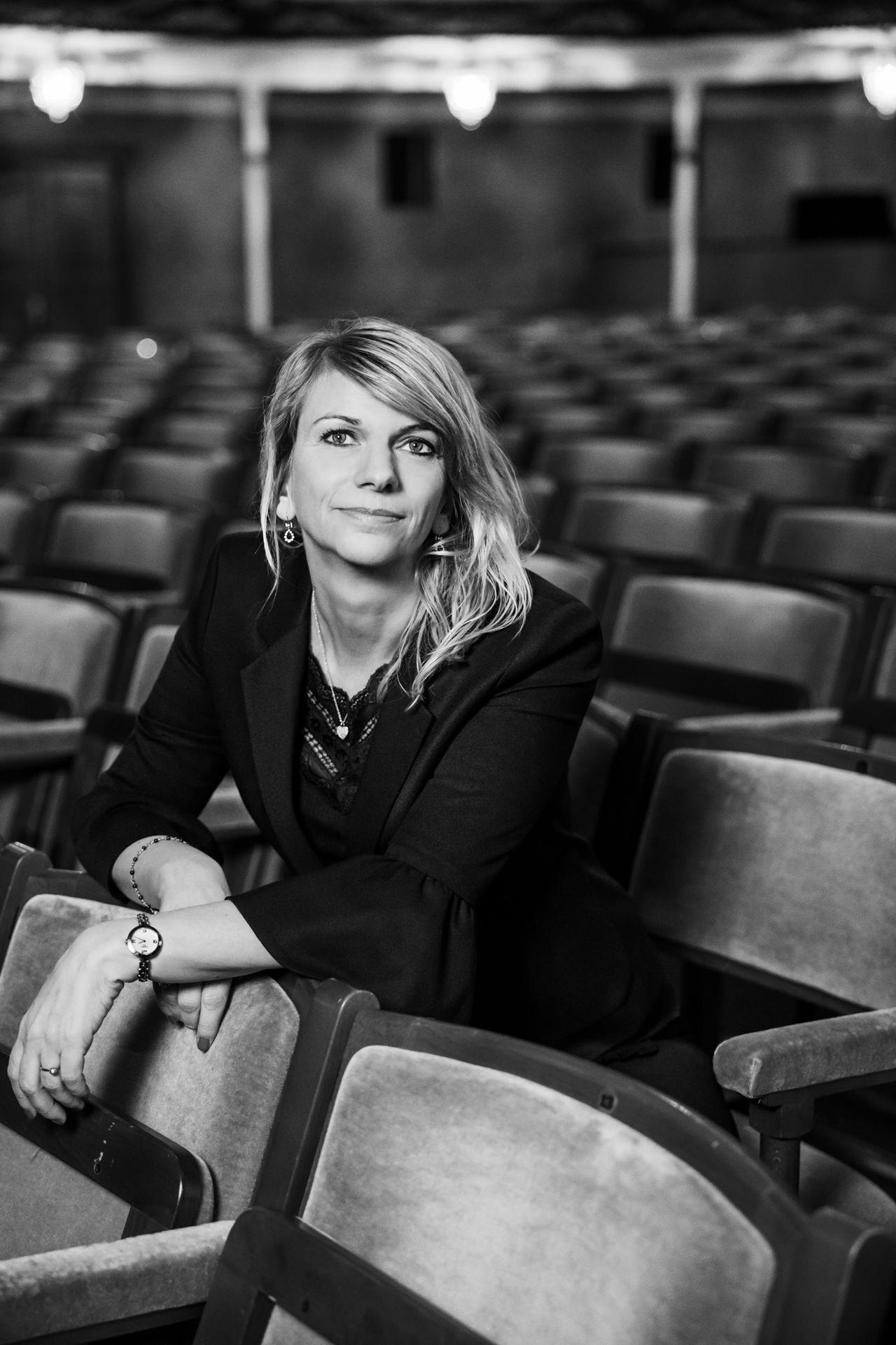Teaterdirektør Trine Holm Thomsen - Foto Isak Hoffmeyer