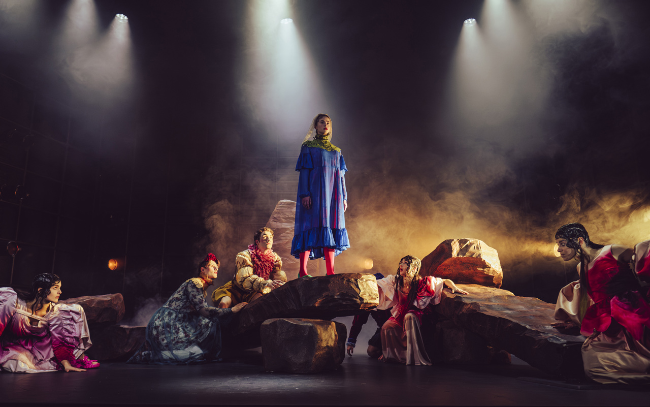 Øde Lagt. Aarhus Teater og Den danske scenekunstskole. Foto Rumle Skafte 